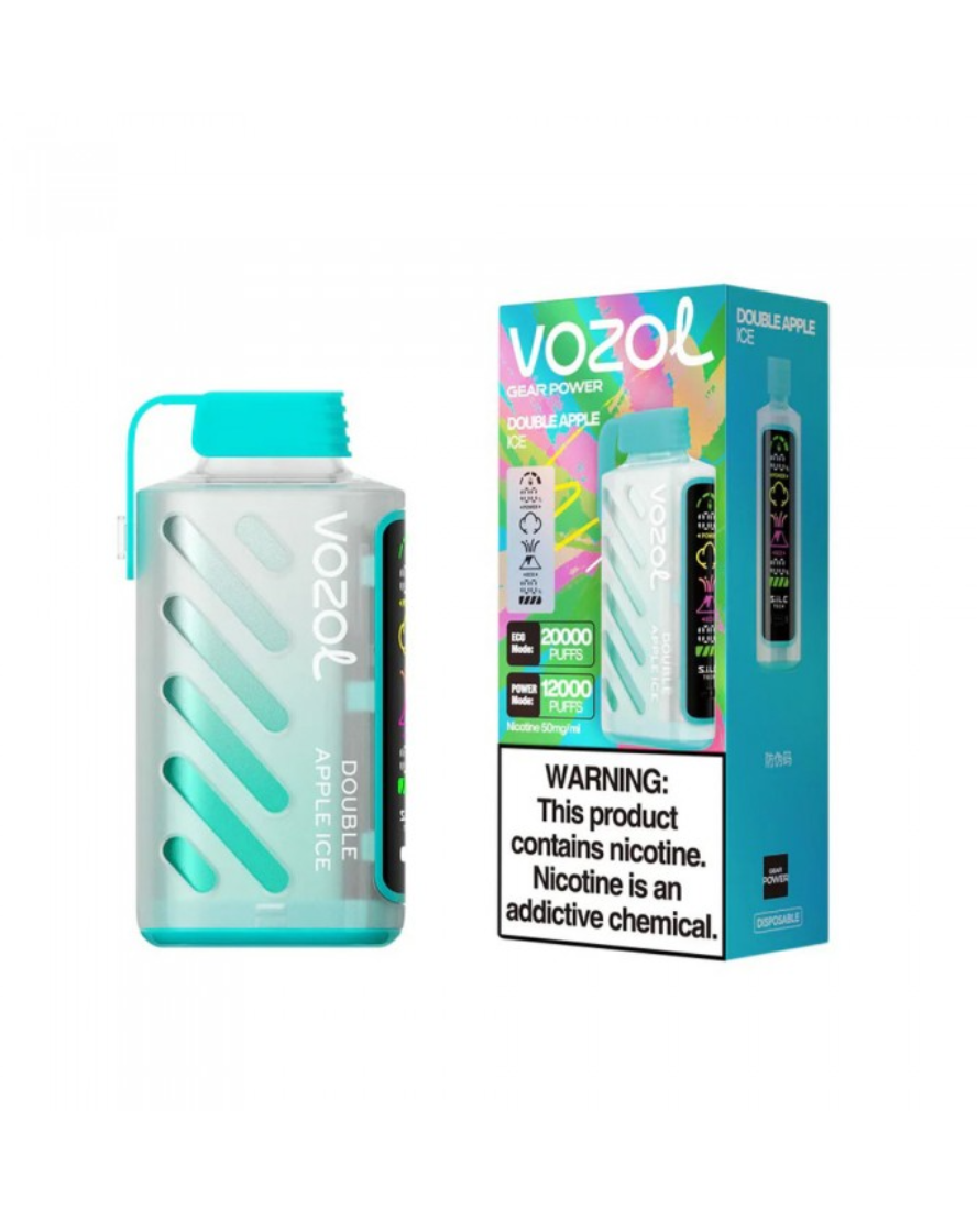 Vozol Gear Power 20000 Double Apple ice