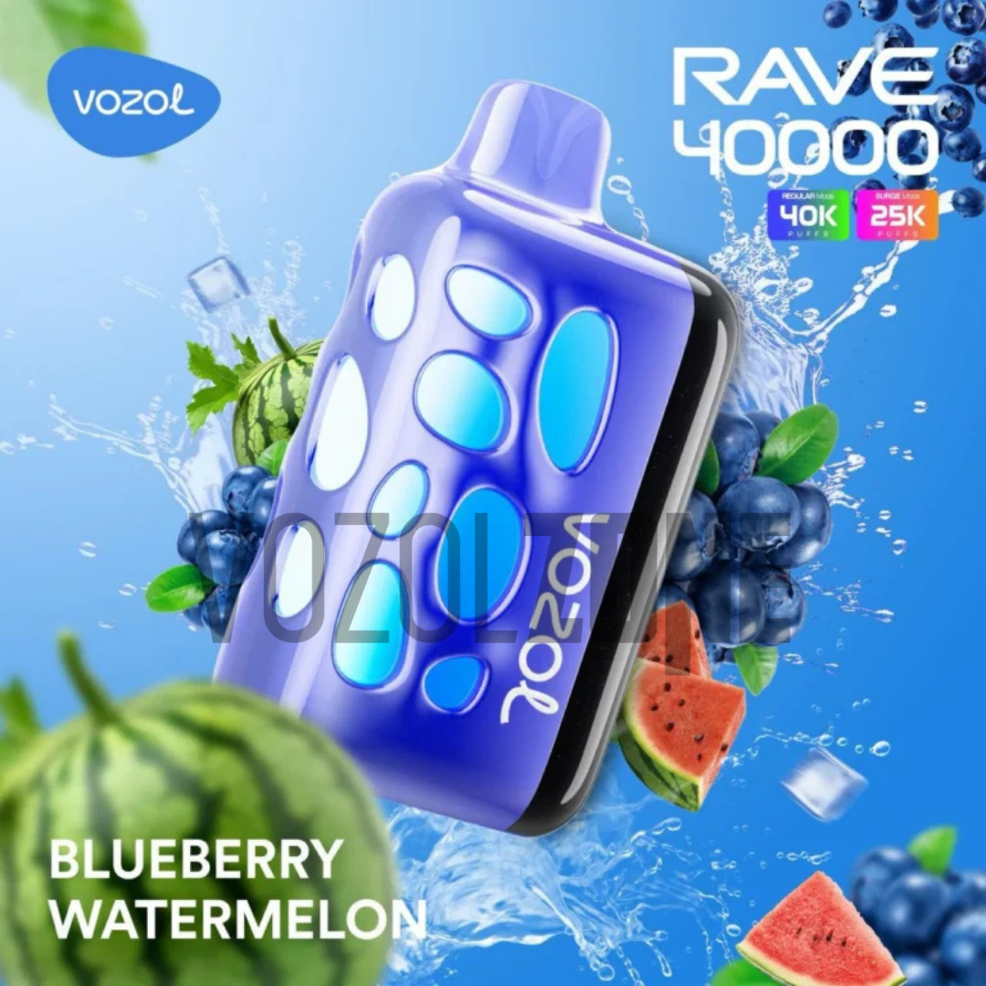 Vozol Rave 40000 Blueberry Watermelon