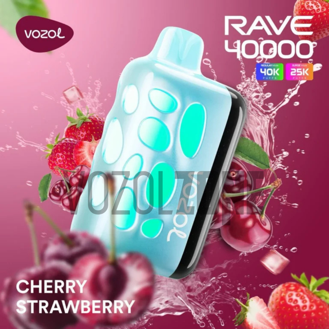 Vozol Rave 40000 Cherry Strawberry