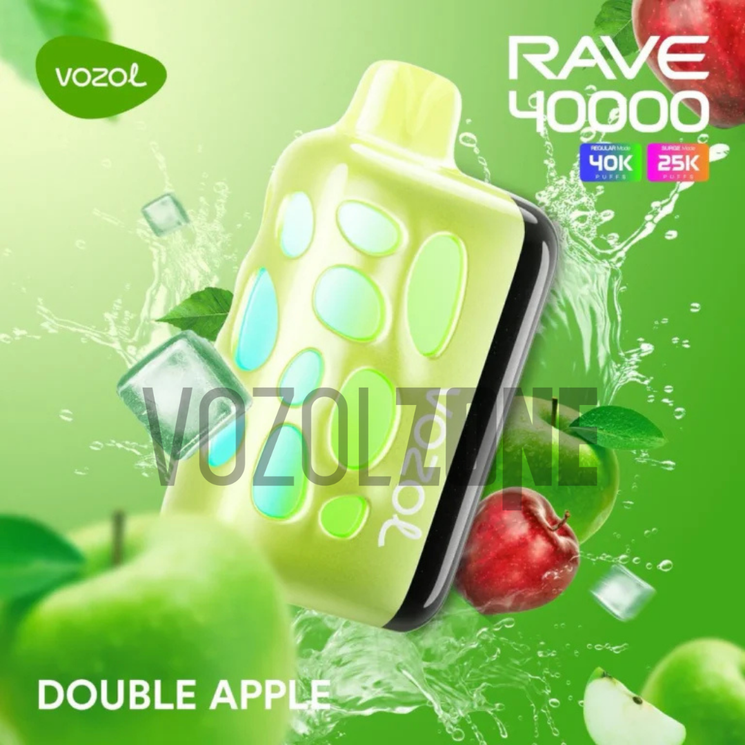 Vozol Rave 40000 Double Apple