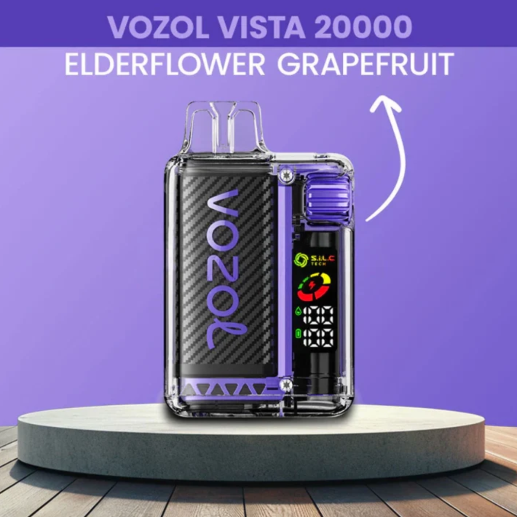 Vozol Vista 20000 Elderflower Grapefruit