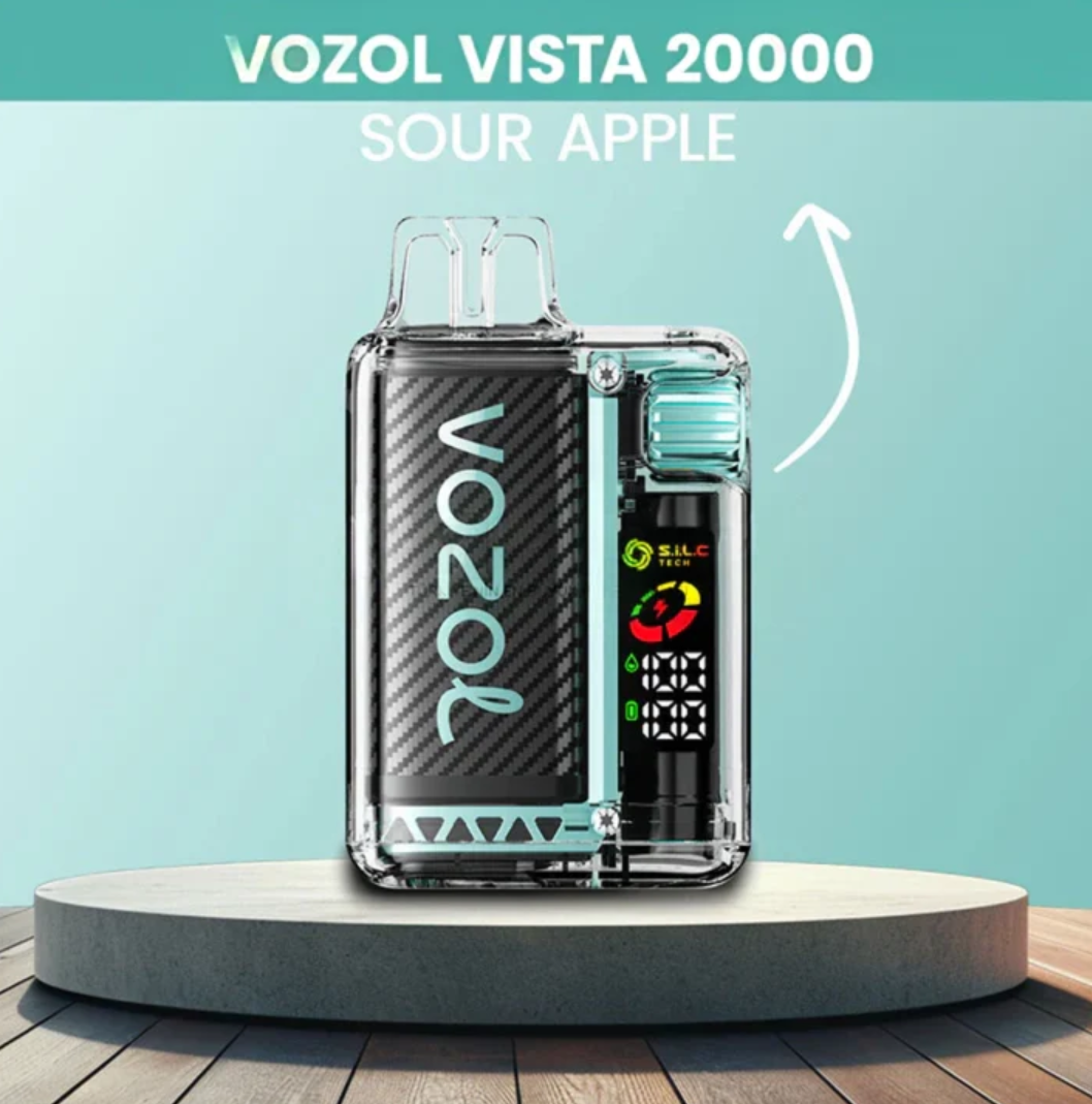 Vozol Vista 20000 Sour Apple ice