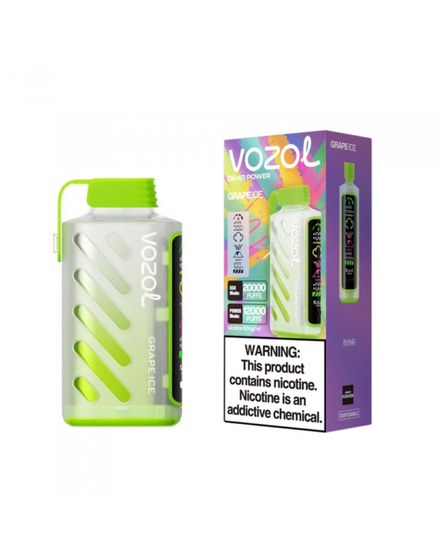 Vozol Gear Power 20000 Grape ice