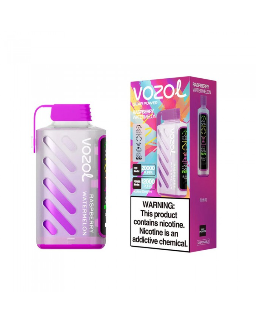 Vozol Gear Power 20000 Raspberry Watermelon