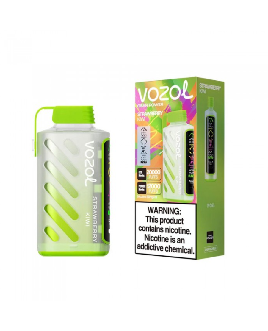 Vozol Gear Power 20000 Strawberry Kiwi