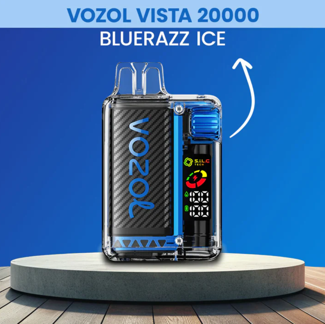 Vozol Vista 20000 Blue Razz Ice