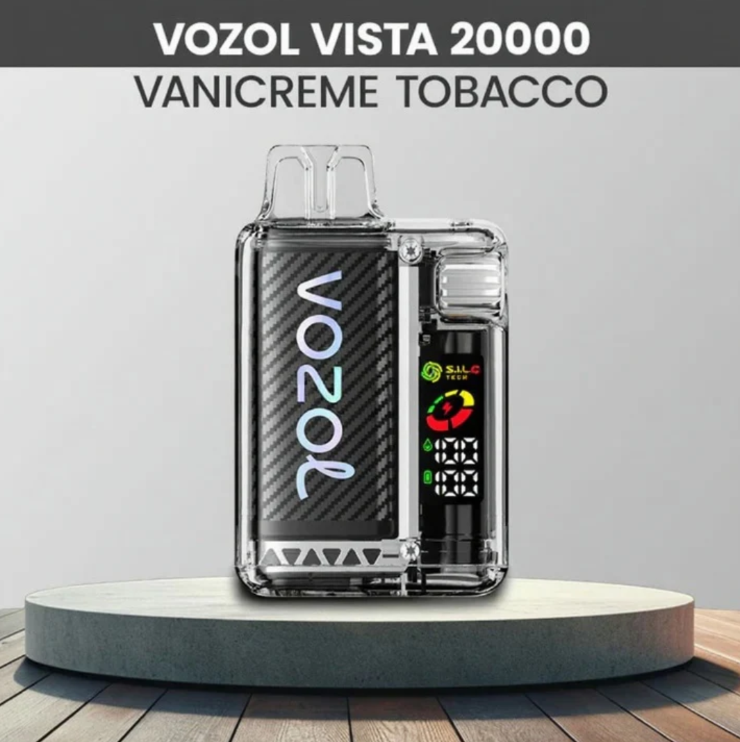 Vozol Vista 20000 Vanicreme Tobacco